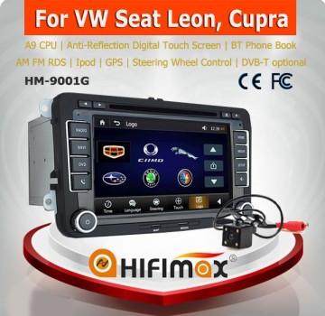 HIFIMAX Seat Leon 2 din car radio for seat leon accessories navigator seat leon Cupra