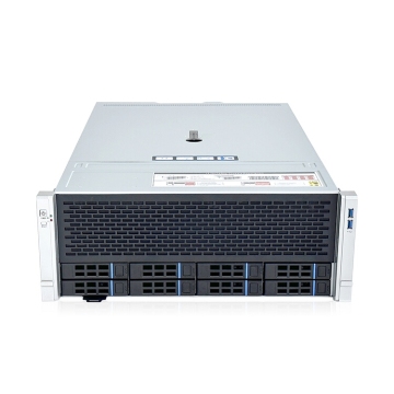 بيع المصنع الصيني عبر الإنترنت X-465B0811A2R12G-1 EATX 8 Bays 12GBPS Rackmount Server مع دعم 2GPU