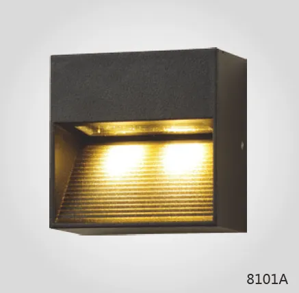 2015 Aluminium Tempered Glass Diffuser LED Light 8101A