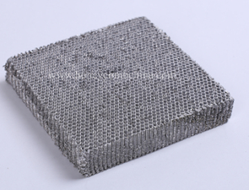 High strength aluminum honeycomb for Vehicle impact barriers