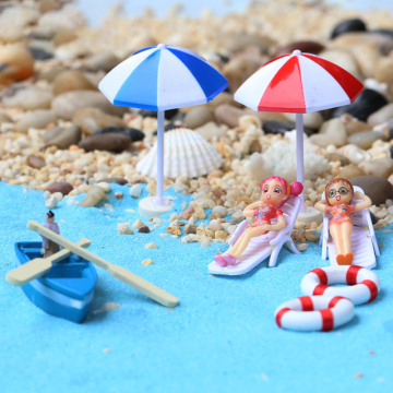 INTODIY Seaside Mini Beach Scene Model