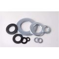 DIN127 spring lock washer black zinc