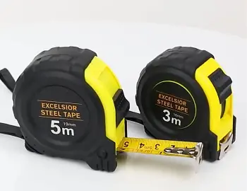 Customize Logo 3m/5m Steel Measuring Tape with Rubber Coat