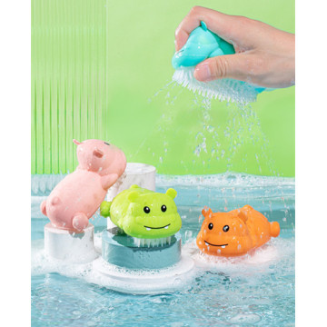 Weiches Silikon Baby Haarbürste Kopfhaut Scrubber