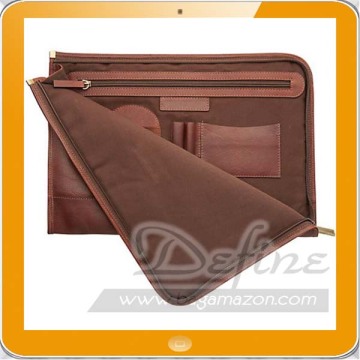 Manufacturers Custom Notebook Leather Laptop Bag