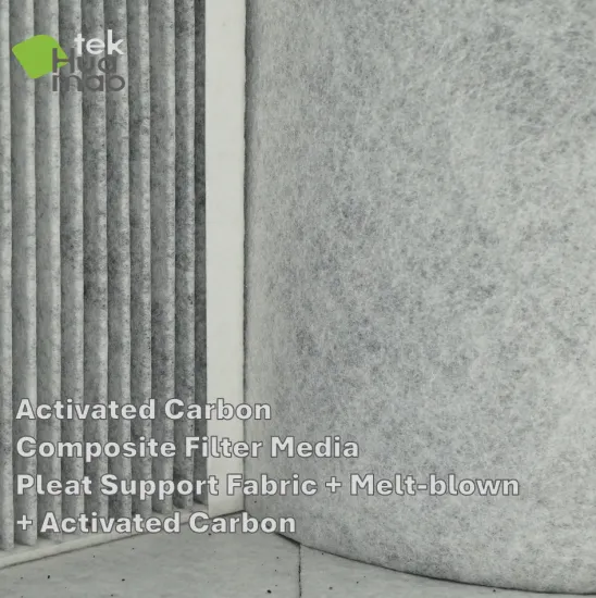 230g acitvated carbon with meltblown filter media