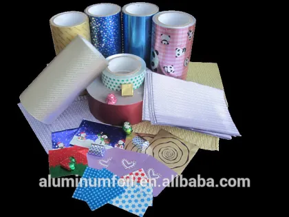 aluminum foil wrapping paper