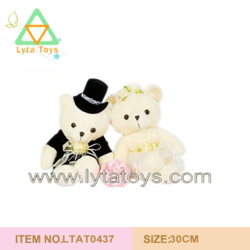 Plush Wedding Bear, Plush Bear, Bear