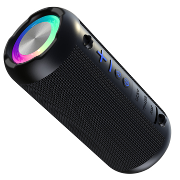 OEM Custom Logo Portable Fabric Speakers with Heavy Bass for Camping and Picnics