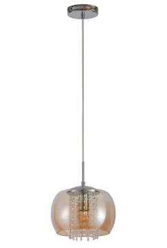 Indoor Single Hanging Glass Pendant Light