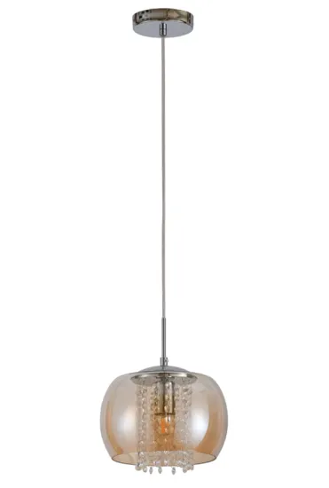Indoor Single Hanging Glass Pendant Light