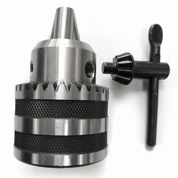 Heavy-duty keyed chuck with high precision and durability