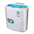 Small household mini double drum washing machine