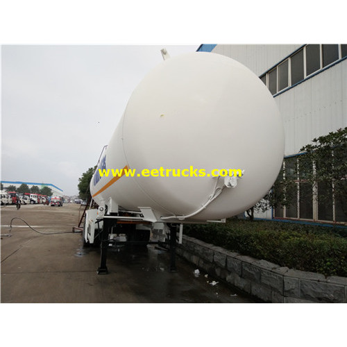 Remorques de transport de gaz propane 10000 gallons 18ton