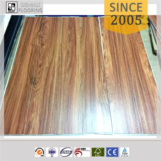 4mm 5mm Luxury Pvc Floor Tiles / Click Vinyl Lvt Flooring