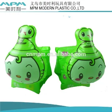 inflatable pvc swim arm ring with lovely pattern