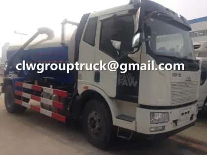 FAW 9000Litres Sewage Treatment Truck