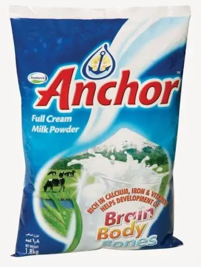 Plastic Fin Seal Bag For Milk Packaging