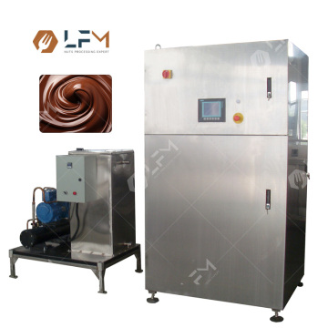 Máquina de temperamento de cacao para la producción de chocolate