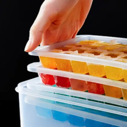 Silicone Ice Lattice for Summer Cold Drinks