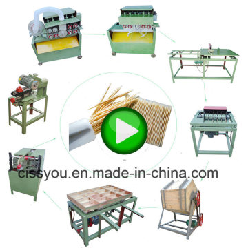 Automatic Mini Cinnamon Wood Bamboo Toothpick Machine De Production Line China Cost