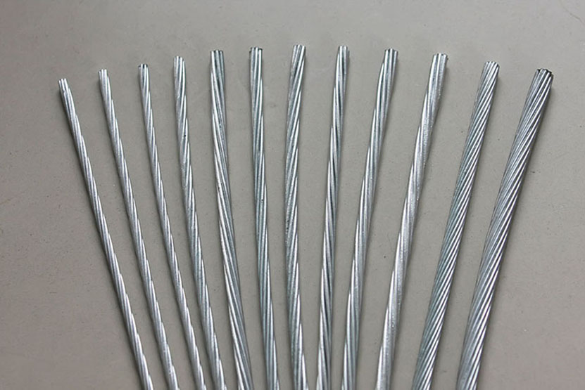 1 × 7-10.5-1270-A (GJ-70) Strand de acero galvanizado de alta calidad