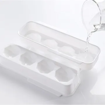 Newest PP Plastic Ice Cube Molds & Trays