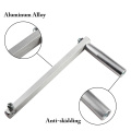 New Update 3-Roller Stainless Steel Barley Malt Mill Grinder Crusher Grain Mill Home Beer Brewing Tools Best Quality Manchine