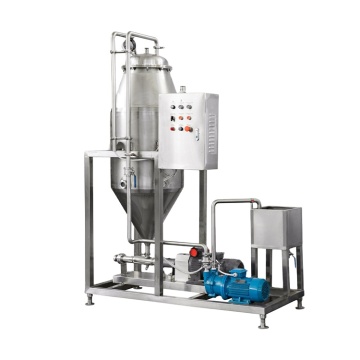 Factory Price Stainless Steel Food Grade Fruit Juice Degassing Vacuum Degasser Machine