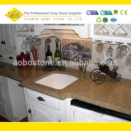 Popular Golden Leaf Granite Countertops