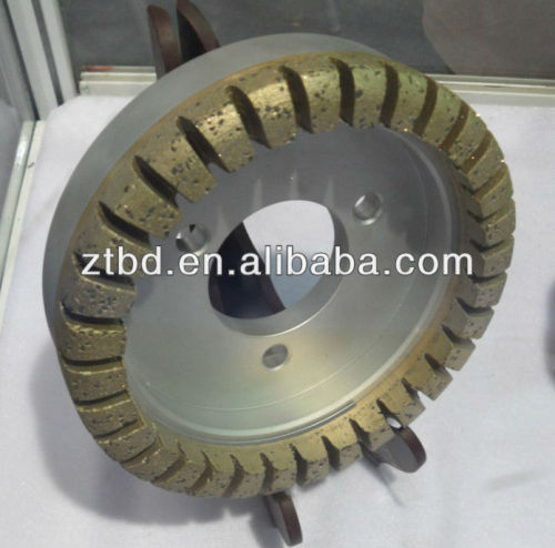 full segmented cup wheel for straight line double edgeing machine