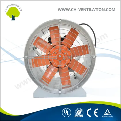 Axial Flow Ventilation Blower Fan with Aluminum Alloy Blades