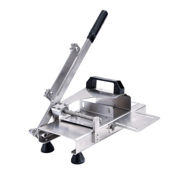 Commercial Non-Electric Home Hotel Hot Pot Meat Slicer Machine for Bacon, Frozen Beef, and Lamb