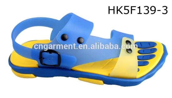Kids eva plastic sandal shoes
