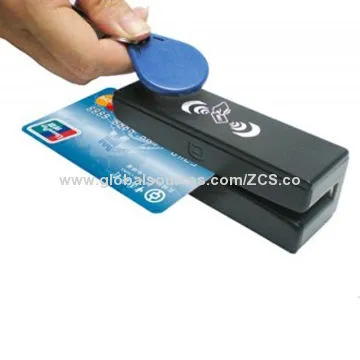 USB smart card readers, supports contactless RFID and magnetic card reader/writer