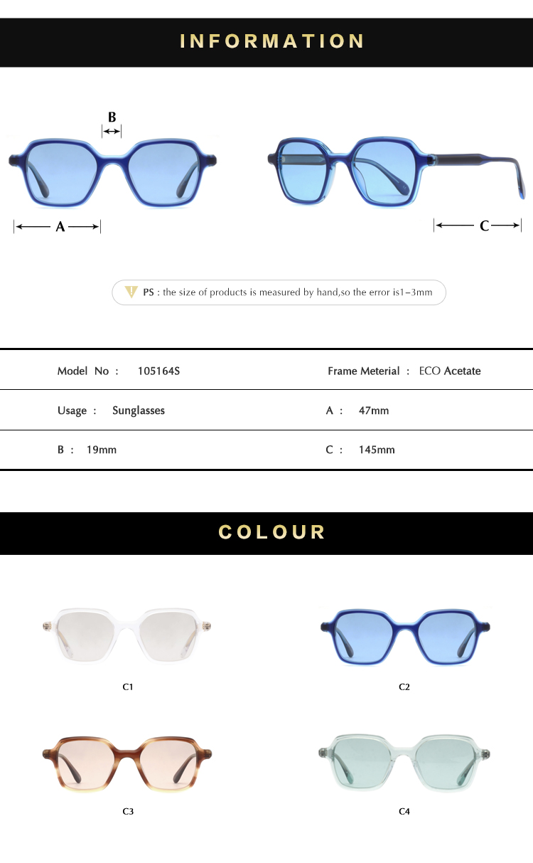  ECO Acetate Polarized Sunglasses