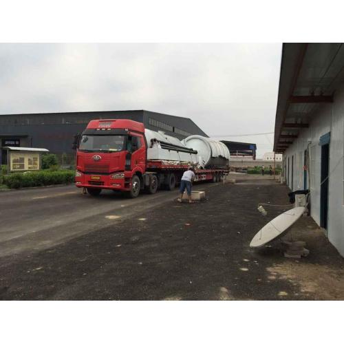 Mesin pirolisis ban reaktor Q245R / Q345R