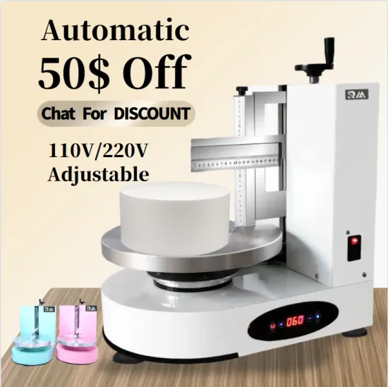 4-12 inch Semi-Automatic Icing Spreading Machine for Cake Decorating