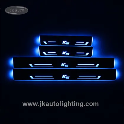 High Quality LED Door Sill Plate for Kia K5 Optima Hot Selling LED Side Step for Kia K5 Optima Running Board