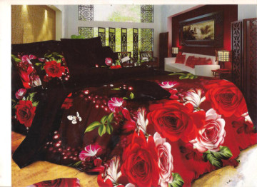soft two sides 3d (disperse) printing 100% polyester twill fabric textile
