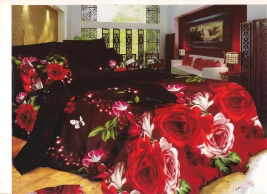 soft two sides 3d (disperse) printing 100% polyester twill fabric textile