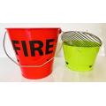 Small outdoor barbecue bucket