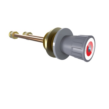 Desk-Mounted Gas Valve for Laboratory Furniture and Fume Cupboards