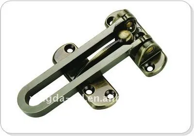 GB Zinc Alloy security door guard/door latch
