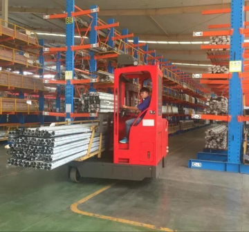 Electric Reach Truck: 3 Tons Side Loader Forklift for Efficient Long Cargo Handling