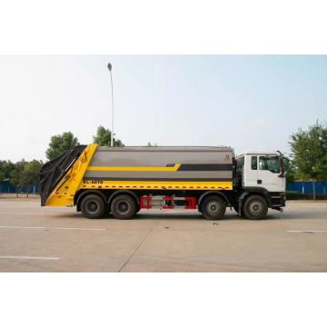 8x4 compression docking waste collector truck