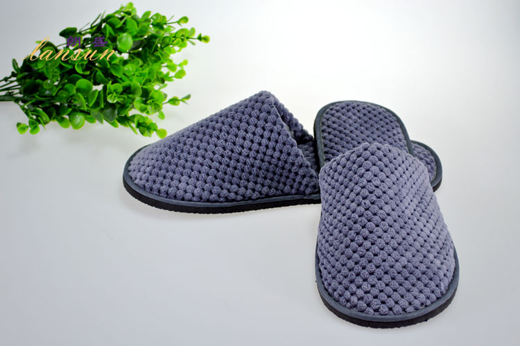 Wholesale Comfort Waffle Hotel Slippers