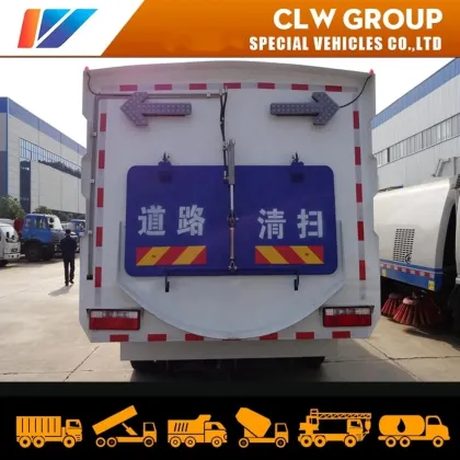 Dongfeng 8tons City Street Cleaning Machine Vacuum Cleaner 11-12cbm Road Special Garbage Sweeper Truck