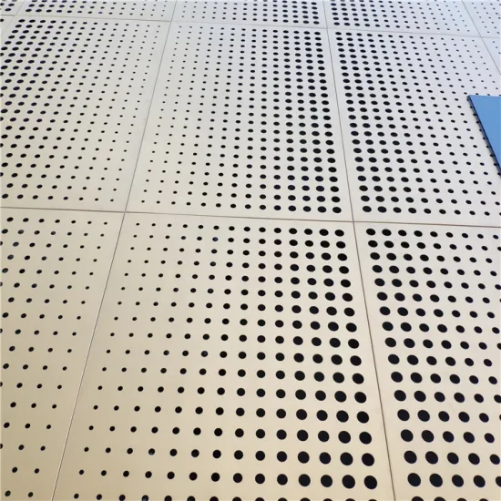 Highway Perforated Metal Sheet Ceiling Tiles & Panels