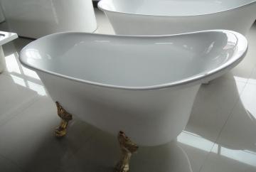 Hot Sale Freestanding Acrylic Claw Foot Cast Iron Bathtub